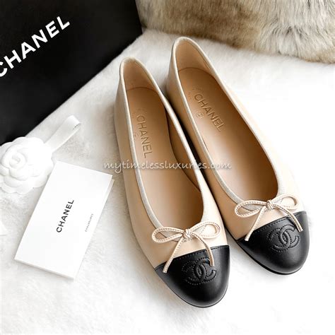 chanel ballet flats nordstrom|chanel ballet flats beige.